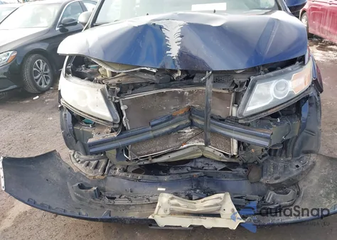 2017 Honda Odyssey Ex-L из США, поврежденный, VIN 5FNRL5H62HB024253